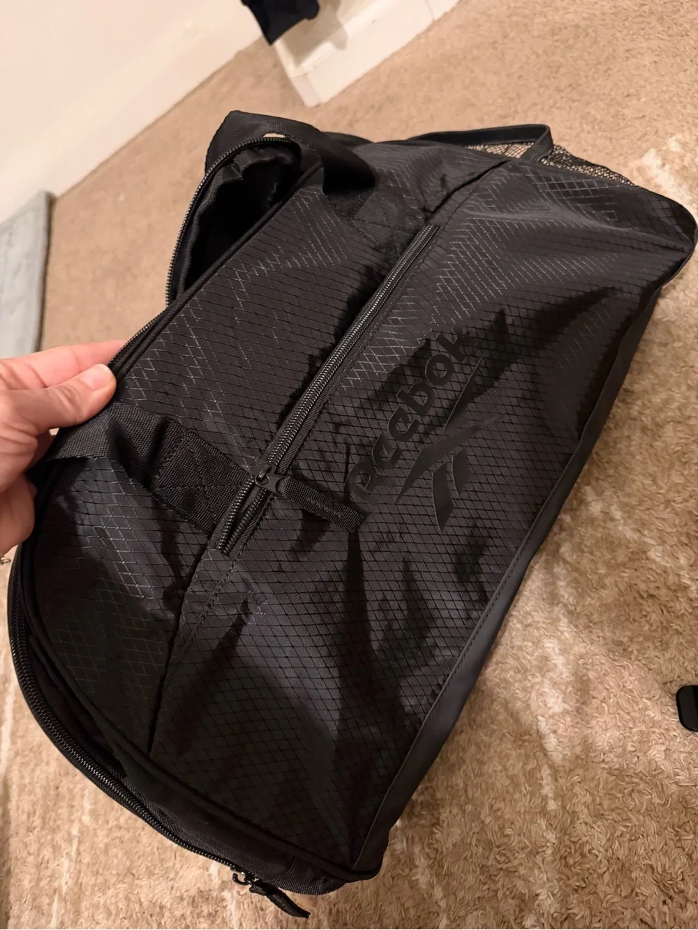 Reebok spacious duffel